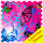 Cover Image of Download Theme Butterflies GO Launcher 5.2 APK