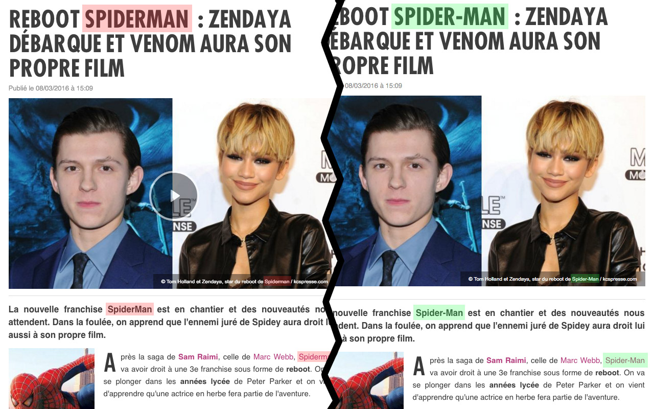 Spider-Man Auto Correct Preview image 2