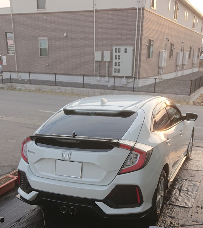 シビックの洗車・DIY・レッドメモリーに関するカスタム事例の投稿画像1枚目