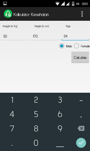 Kalkulator Kesehatan