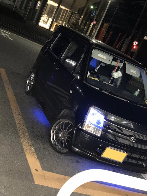 ワゴンRのホイール交換に関するカスタム事例の投稿画像1枚目