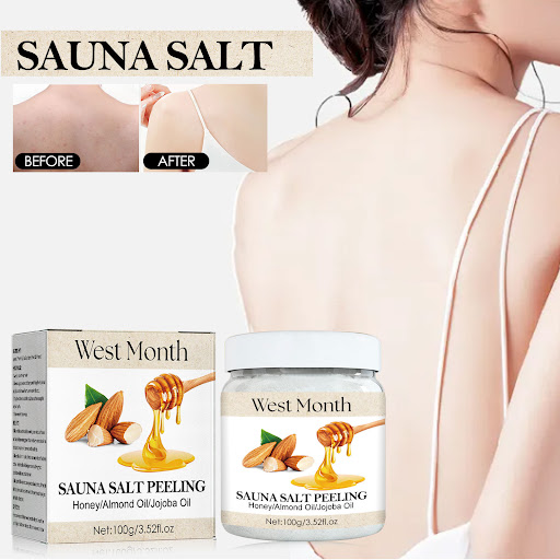 Title 1, Honey Almond Body Bath Salt Moisturizing and Sk...