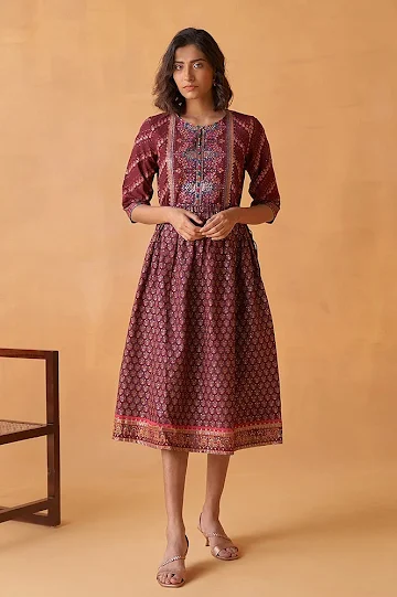 indo-western-fashion-tips_PrintedDress_WforWoman