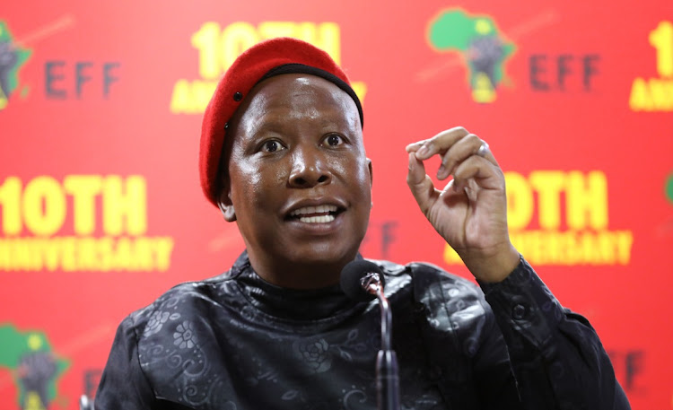 EFF leader Julius Malema. File photo.