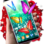 Cover Image of Herunterladen Butterflies live wallpaper 4.9.0 APK