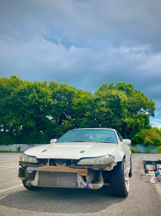シルビアの岡村義塾・筑波サーキットジムカーナ場・雨の後・S15・シルビアに関するカスタム事例の投稿画像1枚目