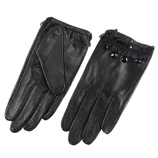 Title 2, Ladies Sheepskin Perforated Breathable Single L...