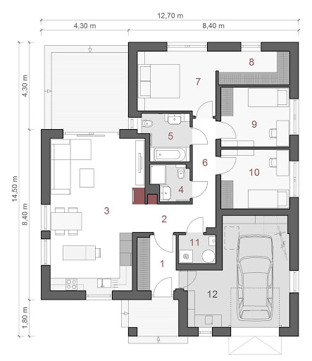 N10-G1 - Rzut parteru