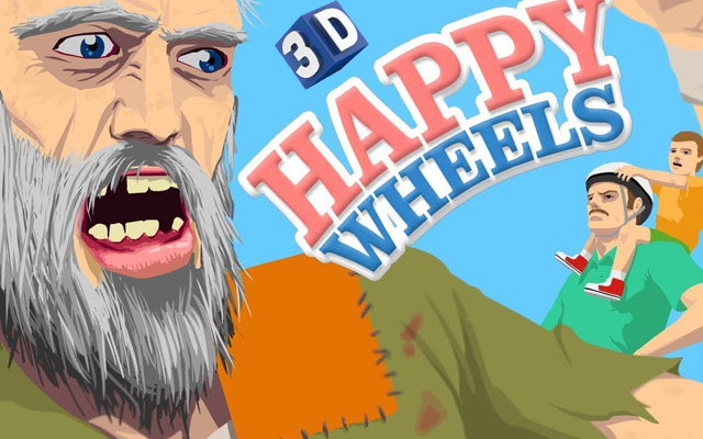 3D Happy Wheels Unblocked - New Tab