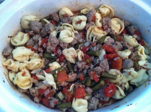 Sausage & Tortellini Stew