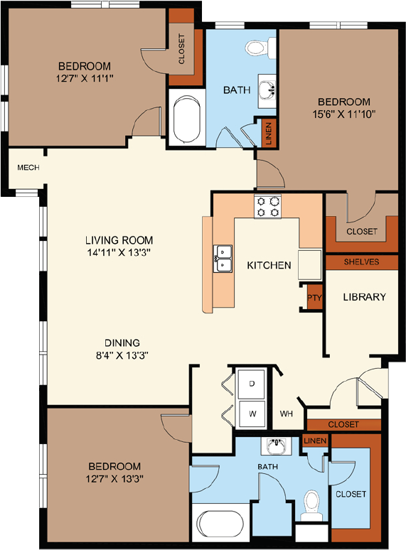 C3S Floorplan Diagram