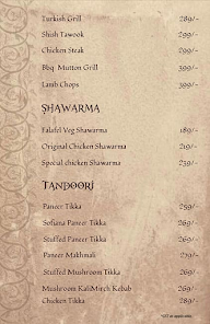 Barkaas Indo - Arabic Restaurant menu 3