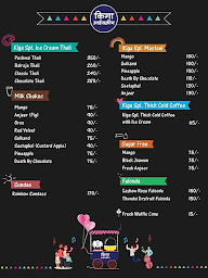 Kiga Ice Cream menu 1