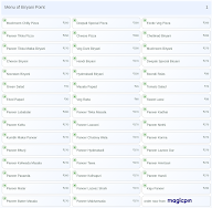 Biryani Point menu 1