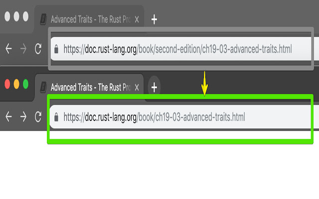 TRPL Redirect chrome extension