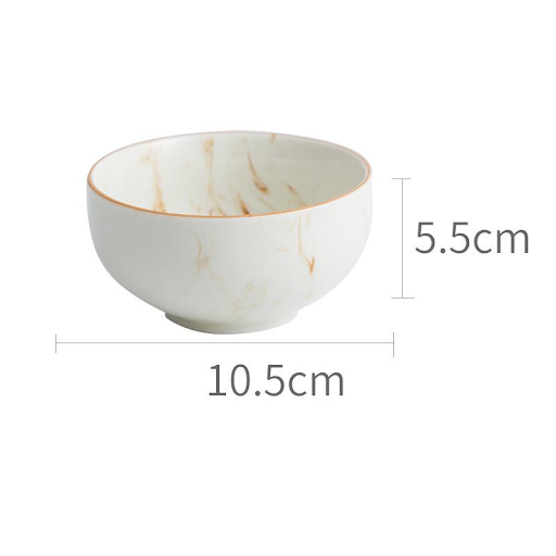 Title 6, Marbled Ceramic Bowls and Dishes for elegant se...