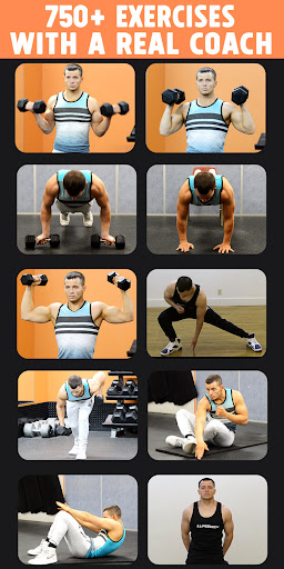 Screenshot Home Fitness: Dumbbell Workout