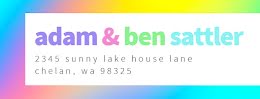 Adam & Ben - Address Label item