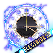 Electric Glow Clock  Icon