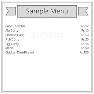 Amalodbhavi Biryani & Curries menu 1