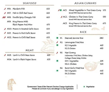 Asia Kitchen By Mainland China menu 