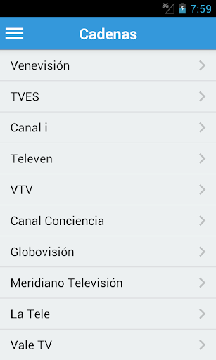 Televisión Venezolana Guía