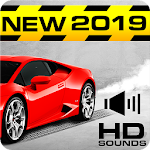Cover Image of Download Car Sound Effects with Gas Pedal & Speedometer 1.5 APK