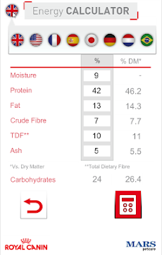 Energy Calculator (Cat & Dog)のおすすめ画像2