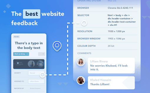 BugHerd: Visual Feedback Tool for Websites