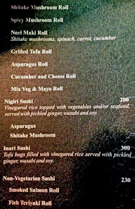 The Sushi Oke menu 5