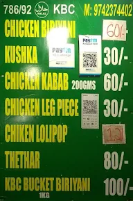 Khushbu Biryani Centre menu 1