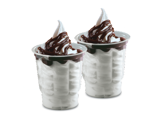 2 Soft Serve Hot Fudge (M)