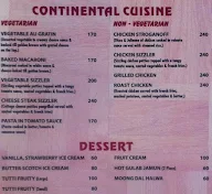 Hotel Sun Park menu 2