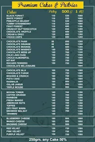 PJ's Flavours Cafe menu 2