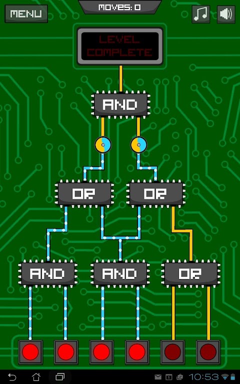 Circuit Scramble - Computer Logic Puzzlesのおすすめ画像4