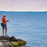 Pesca sul lago di 