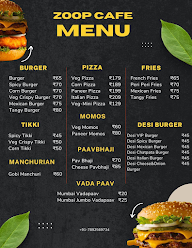 Zoop Cafe menu 1