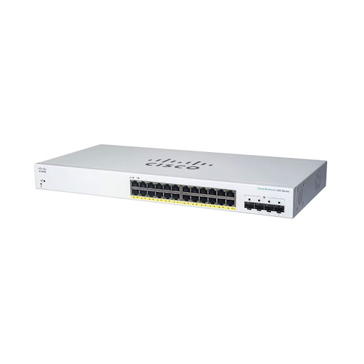 Thiết bị mạng/ Switch Cisco CBS220 Smart 24-port GE,4x10G SFP+ - CBS220-24T-4X-EU