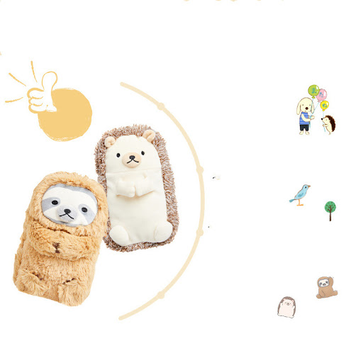 Title 4, Plush Pencil Case with Creative Personality, Fu...