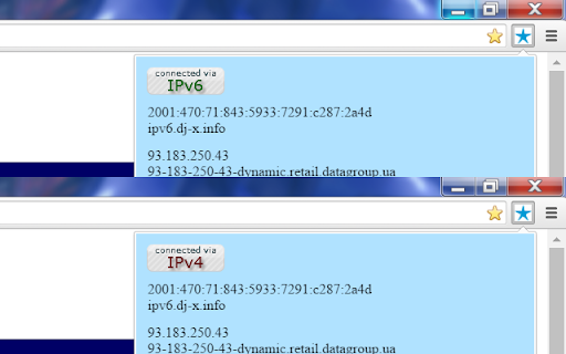 IPv6 IPv4 R-DNS