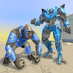 Cover Image of Download Bigfoot Gorilla Attack: Transforming Robot Monster 1.2 APK