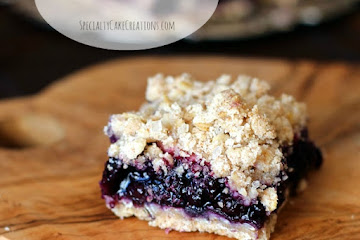 Blueberry Apple Crumble Bars