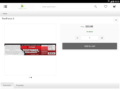 SavInd Supplement Store Screenshots 3