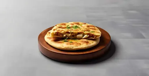 Cheese Stuffed Kulcha Sandwich