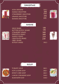 Soni's Cafe & Restaurant menu 1