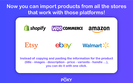 POKY - Shopify Product Importer