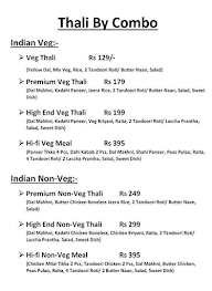 Thali By Combo menu 1