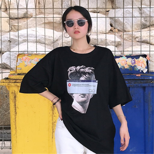 Title 1, Oil painting short sleeve
