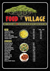 Food Village menu 2