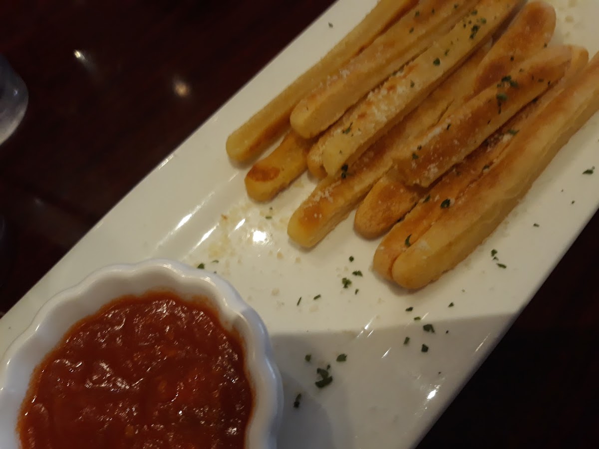 Gluten-Free Bread/Buns at Bella Italia Ristorante